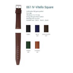 CINTURINO VITELLO SQUARE VERDE