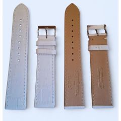 CINTURINO COCCO CLAF PIATTO STAMPATO BIANCO