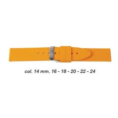 CINTURINO SILICONE MEDIO ARANCIONE