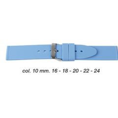 CINTURINO SILICONE MEDIO AZZURRO