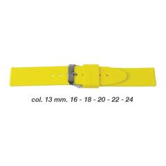CINTURINO SILICONE MEDIO GIALLO