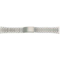 BRACCIALE METALLO ACCIAIO PIATTO LUCIDO SATINATO
