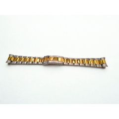 BRACCIALE OYSTER BICOLORE MASSICCIO CON CHIUSURA SPORTIVA