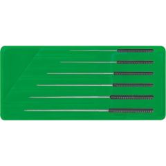 ASSORTIMENTO DI ALLARGATOI PENTAGONALI CON MANICO PLASTICA