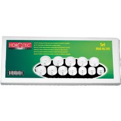 ASSORTIMENTO DI TASSELLI FORATI SUPERIORI REVERSIBILI