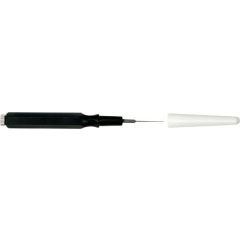 OLIATORE CON 2 PUNTE INTERCAMBIABILI MANICO PLASTICA NERO