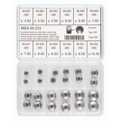 ASSORTIMENTO DI CORONE IMPERMEABILI CANNOTTO LUNGO