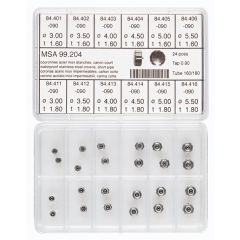 ASSORTIMENTO DI CORONE IMPERMEABILI CANNOTTO CORTO