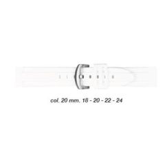 CINTURINO IN SILICONE ELITE bianco