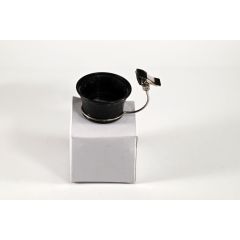 MONOCOLO DI PLASTICA CON PINZETTA N3=3.5x LENTE diam. 23mm