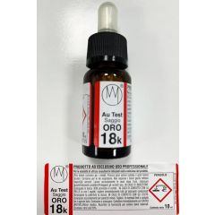 REAGENTE ORO 18 CARATI